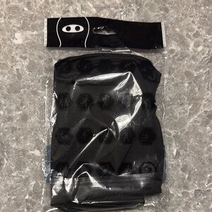 Black Packaged Face Mask or Sleeve